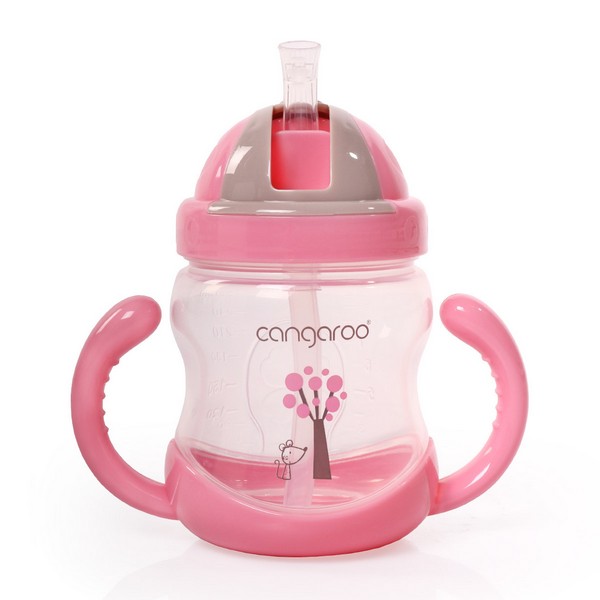 Продукт Cangaroo - Чаша с пластмасова сламка 280ml - 0 - BG Hlapeta